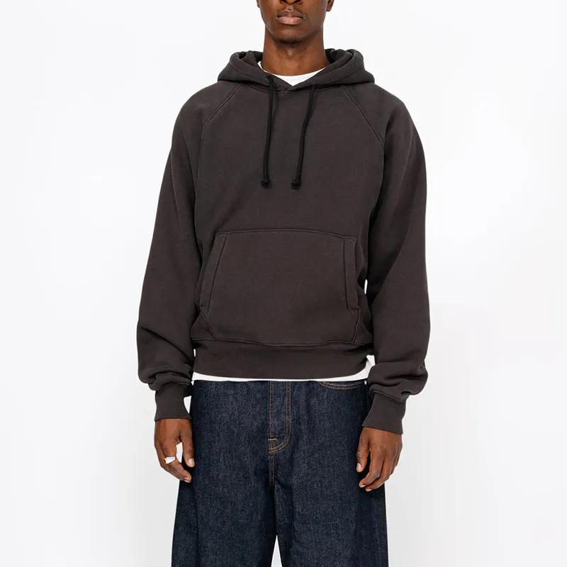 Stussy Fleece Raglan Hoodie-3