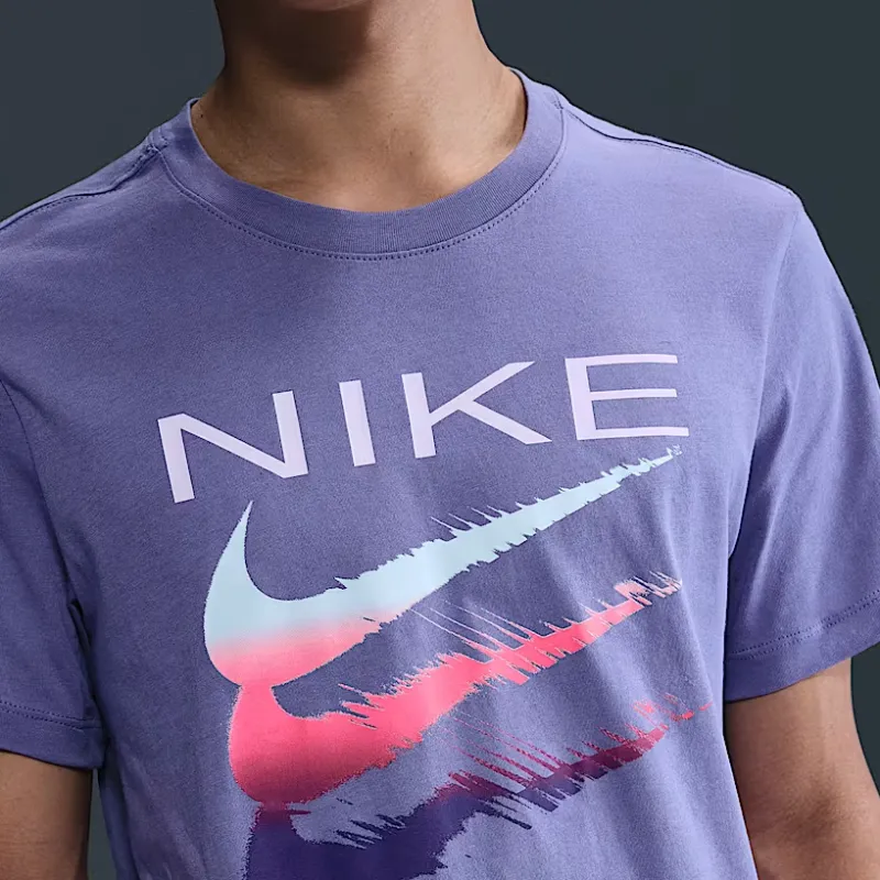 Nike Sportswear T Shirt Men's Dark Purple Crystal-4