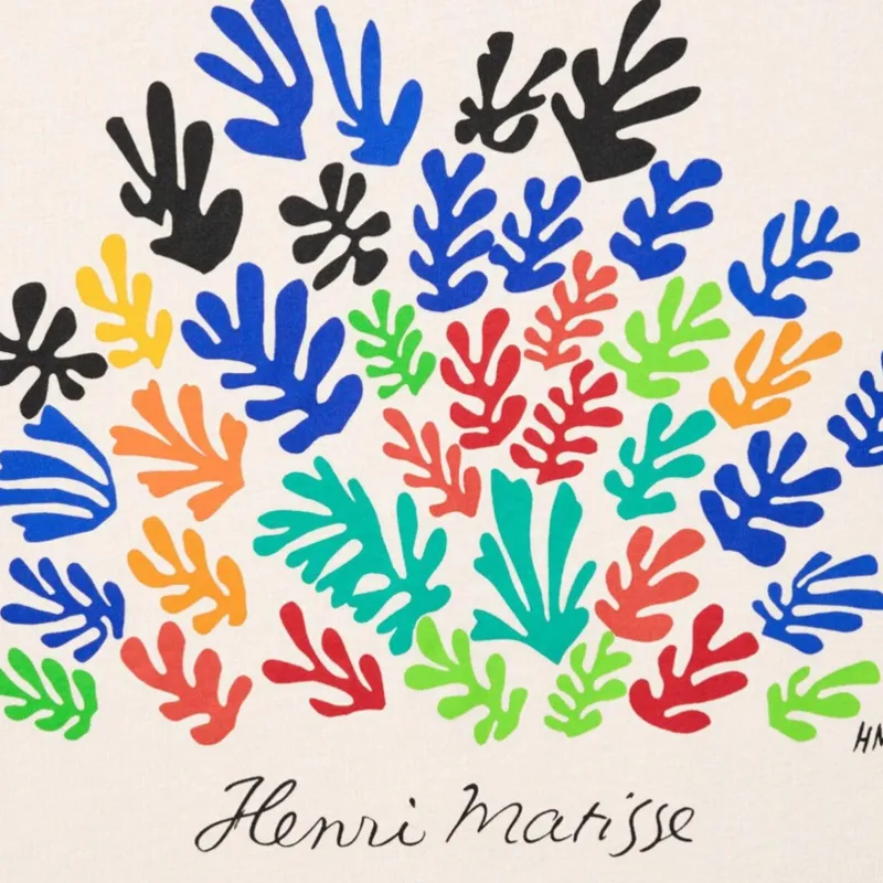 UNIQLO x ·/Henri Matisse Henri Matisse Collaboration SS25 T Shirt Unisex Light Beige-1