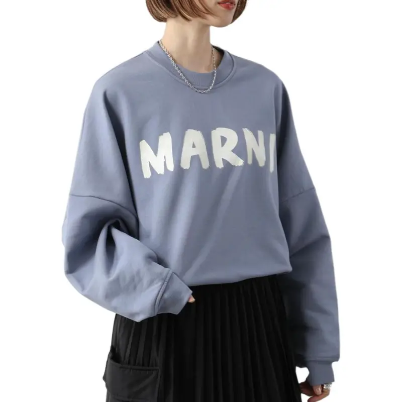 MARNI Logo Sweatshirt 'Shadow'-3