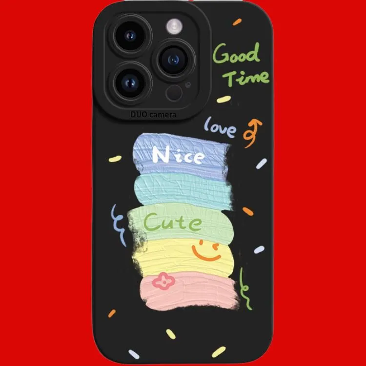 Mivana Silicone Material Small And Clear Phone Cases Compatible With Apple 11 Pro Max Girlish-6