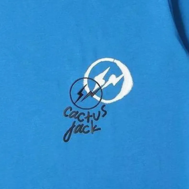 Travis Scott X JORDAN X Fragment Design T shirt-2