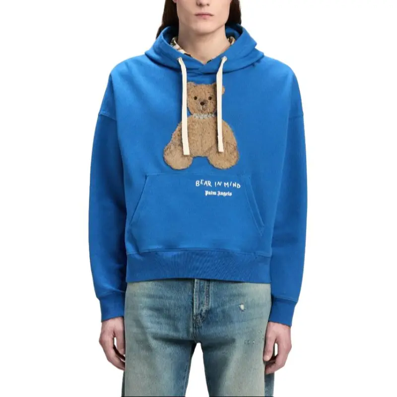 PALM ANGELS Bear In Mind Hoodie-1