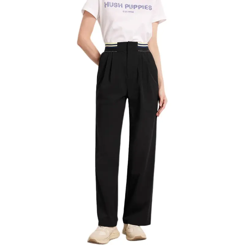 Hush Puppies Casual Pants Women's Black-3