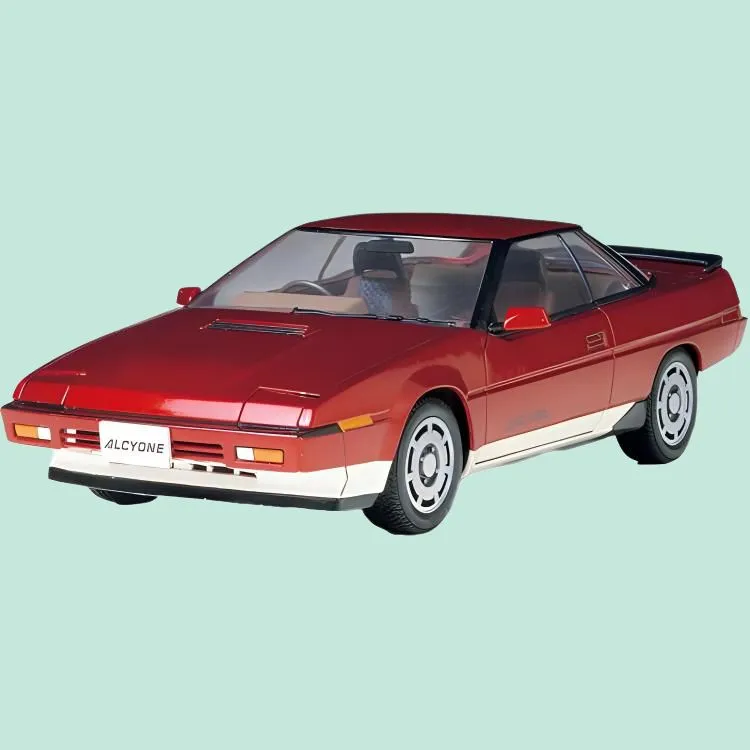 Tamiya Sports Car Subaru 4WD Turbo XT Coupe Assembled Models-4