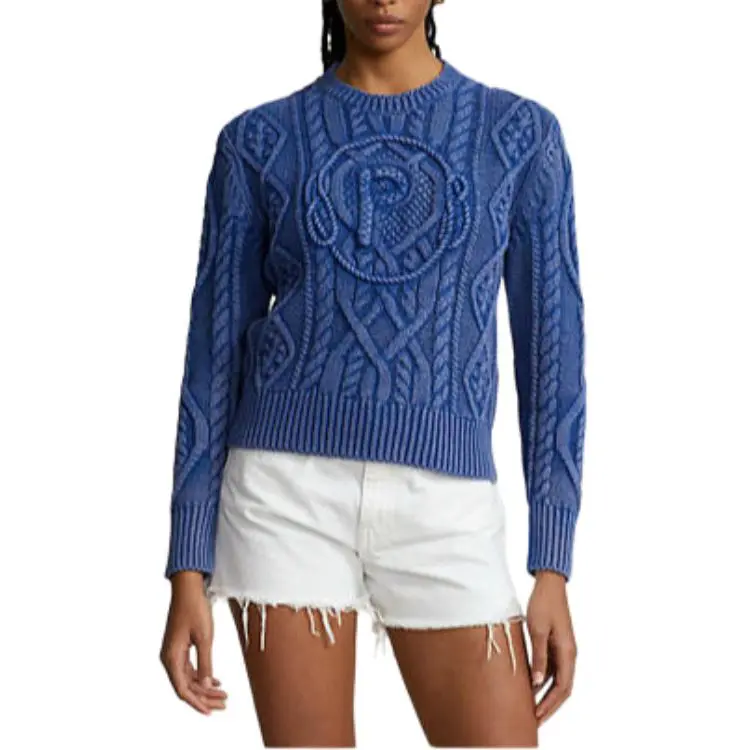 Polo Ralph Lauren SS23 Sweater Women's Marine Blue-2