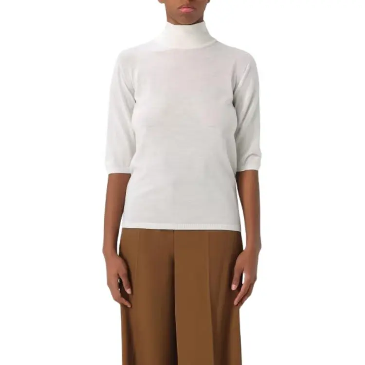 MaxMara High Neck Half Sleeved Jumper-2