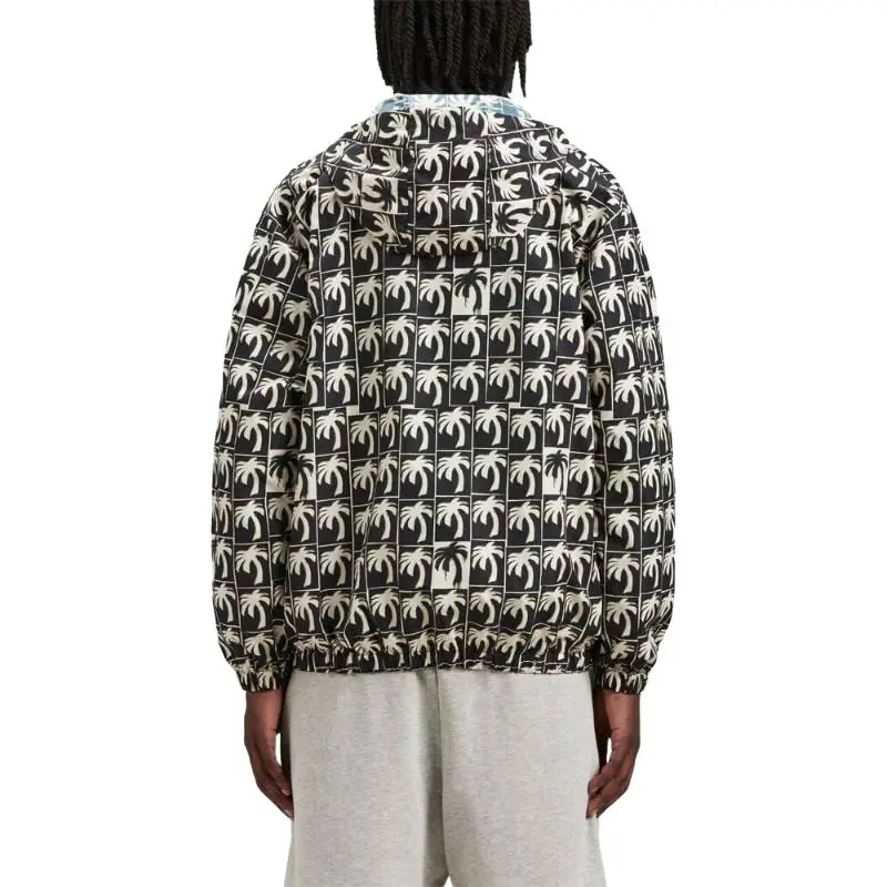 PALM ANGELS Palm Printed Zipped Jacket-4