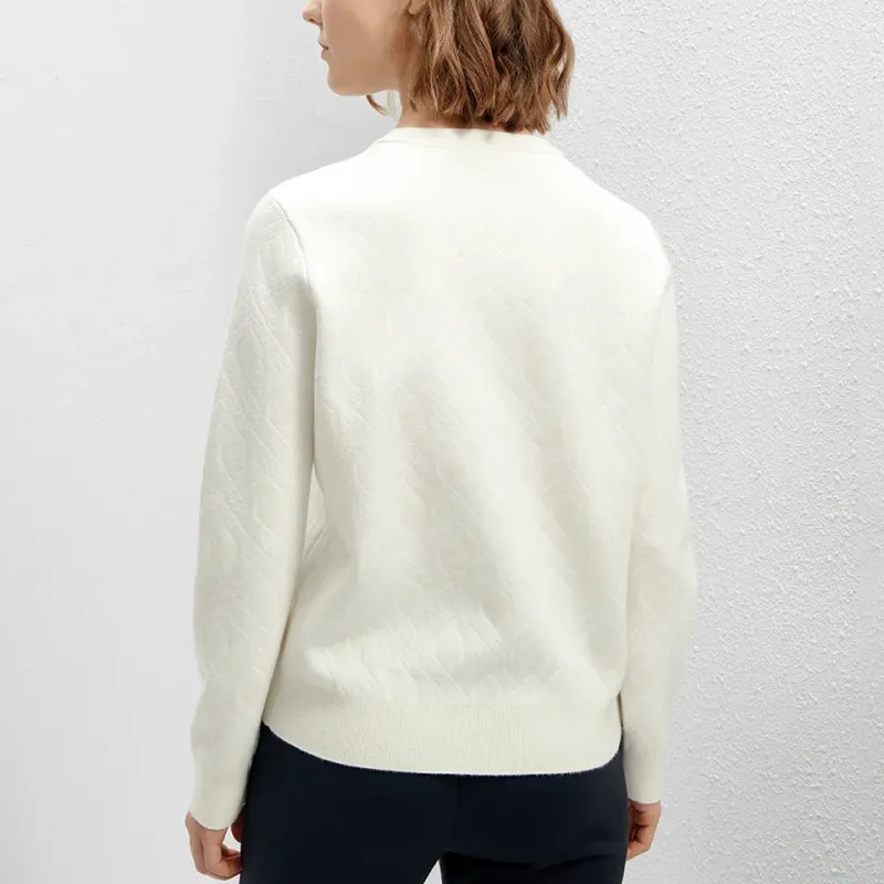 FILA Sweater Women's Steam White-4