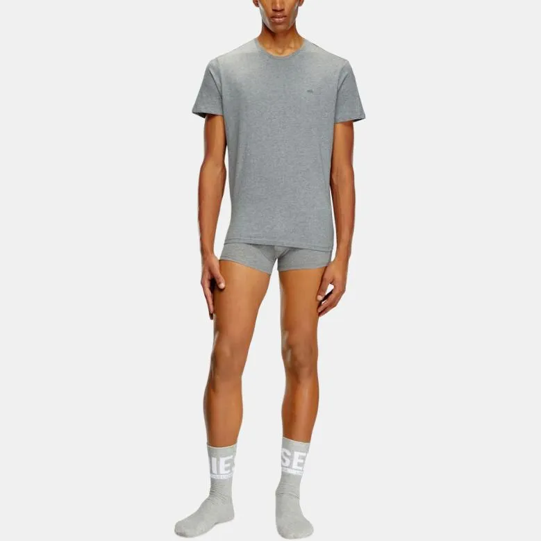 DIESEL T Shirts Men 3 Pack White+Gray+Black-3