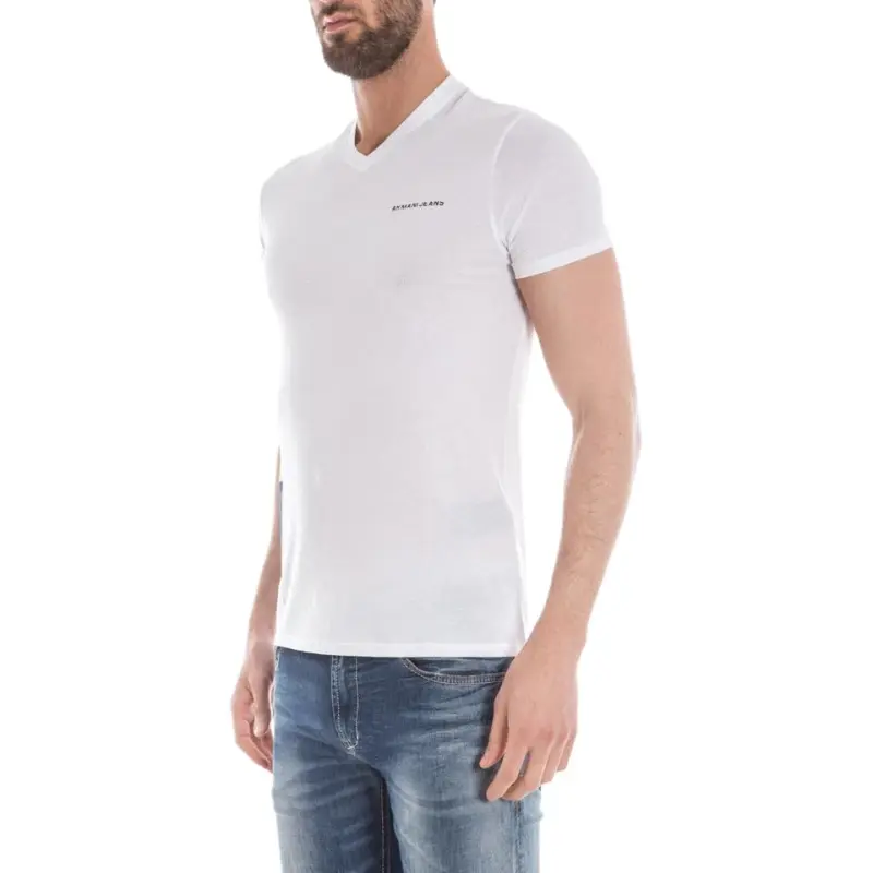 ARMANI JEANS T Shirt Men's White-2