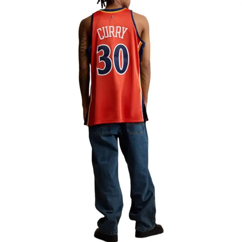 Mitchell & Ness Basketball Jersey Unisex Orange-3