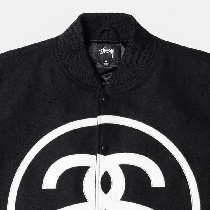 Stussy SS-Link Varsity Jacket - POIZON Stussy SS-Link Varsity Jacket - POIZON