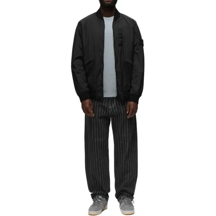 STONE ISLAND SS24 Jackets & Coats Men's Black-4