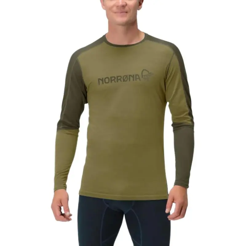 NORRONA T Shirt Men's Olive Green-1