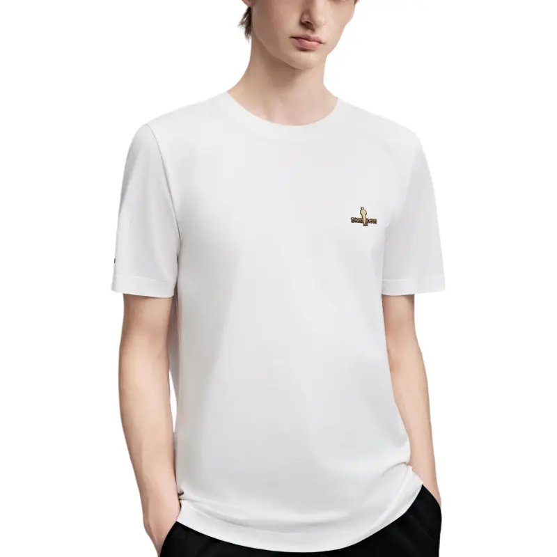 Biyin Leufen Ice Comfort Cotton Collection Summer Upgraded T Shirt Men's-4