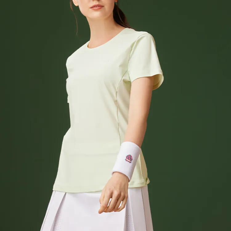 KSWISS T Shirt Women's Light Sprout Green-1