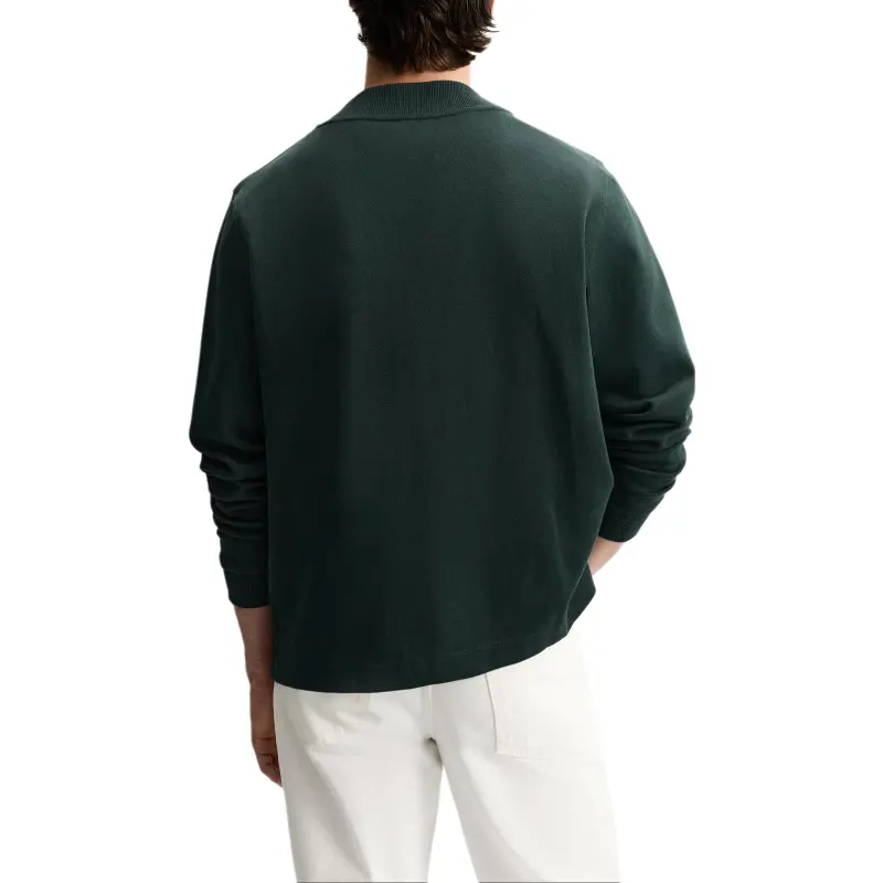 ZARA Knitwear Men Duck Green-5