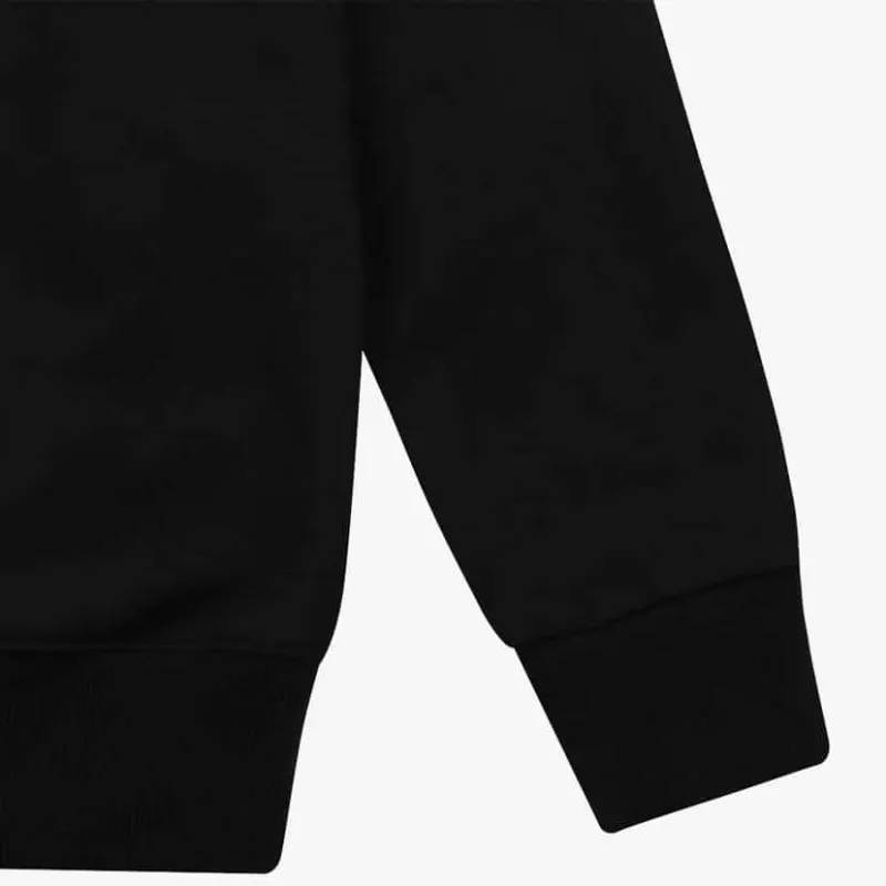 MLB Old Flower Sweatshirts Unisex Black-2