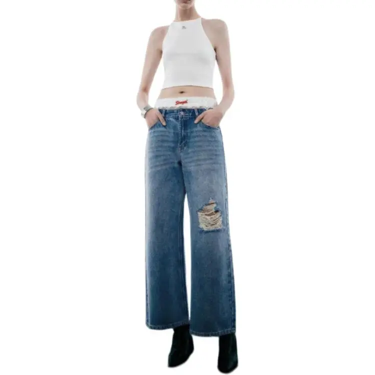 URBAN REVIVO Jeans Women's Blue-2