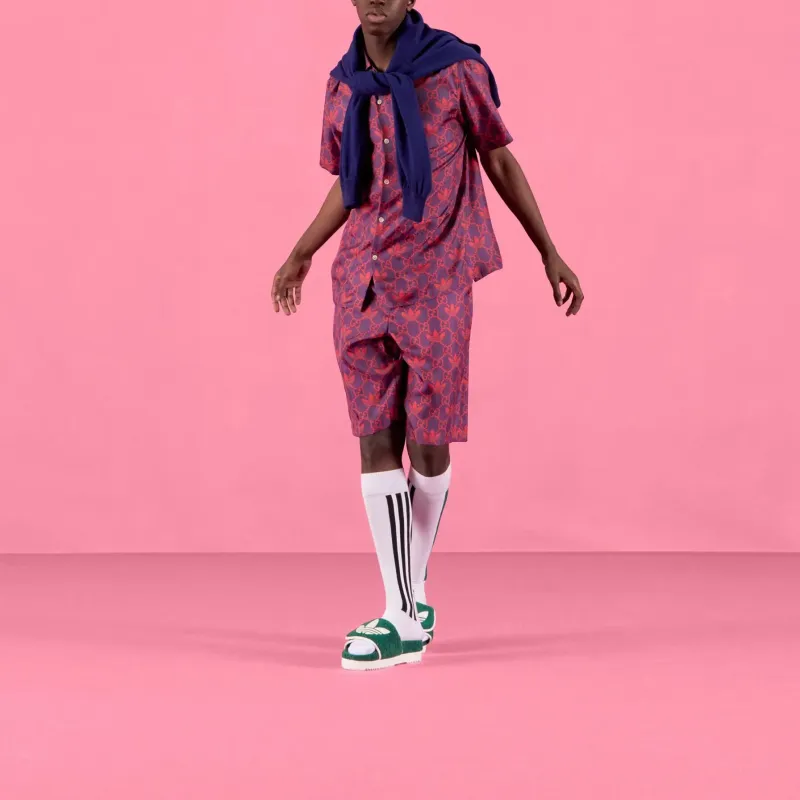 GUCCI X Adidas Macro Gg Shorts-1
