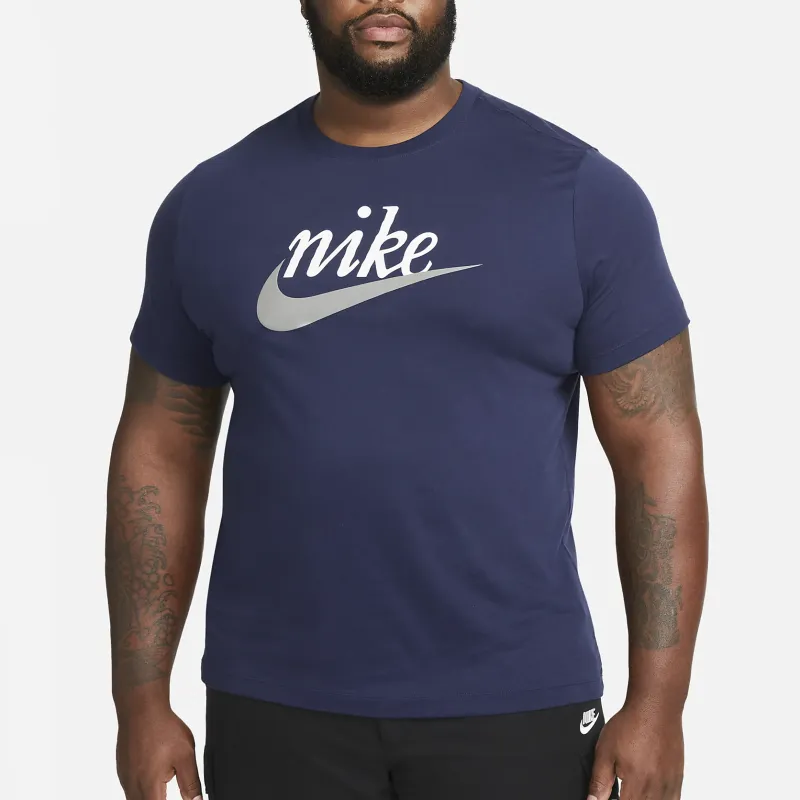Nike T Shirts Men Blue Purple-3