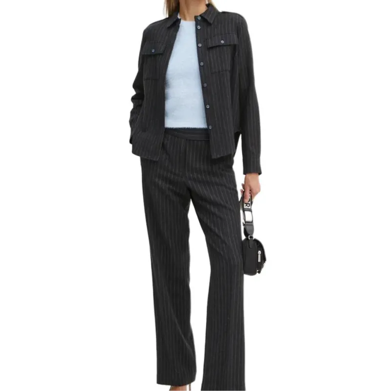 MICHAEL KORS FW24 Shirt Women's Charcoal Gray-5
