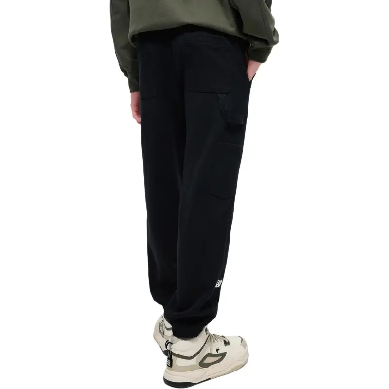 FILA FUSION Knitted Sports Pants Men's Jet Black-3