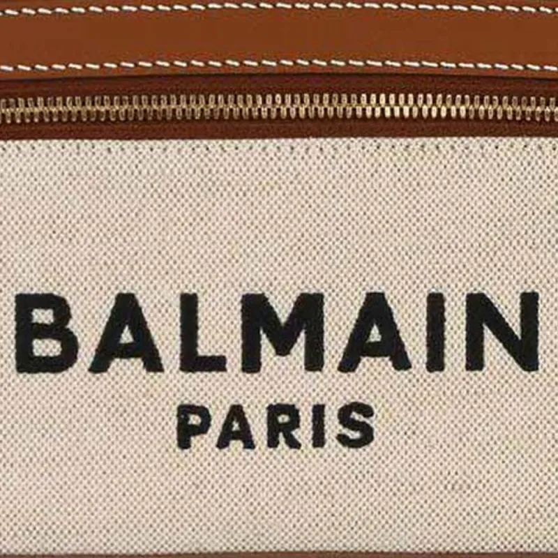 BALMAIN B Army Canvas Tote Bag-3