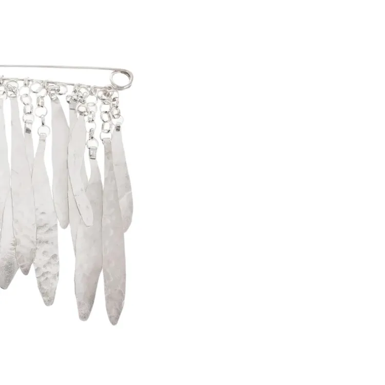 JIL SANDER Pendant embellished Brooch-2