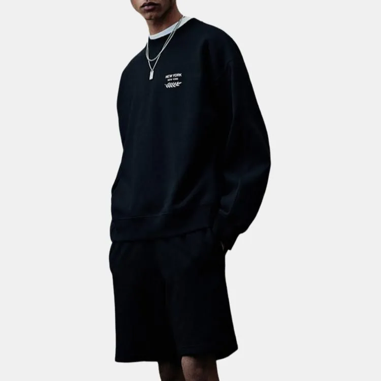 H&M Sweatshirts Men Black-1
