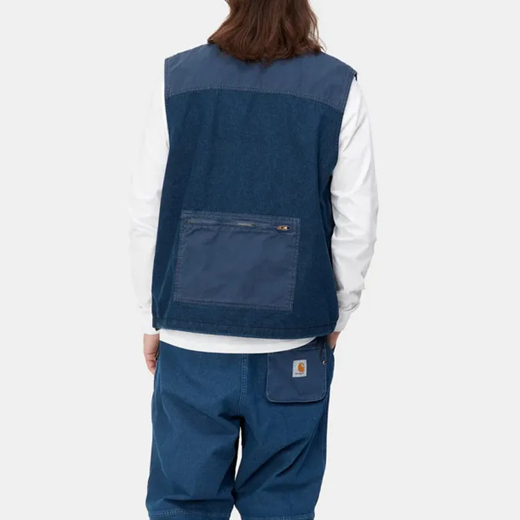 Carhartt WIP Vests Men Blue-4