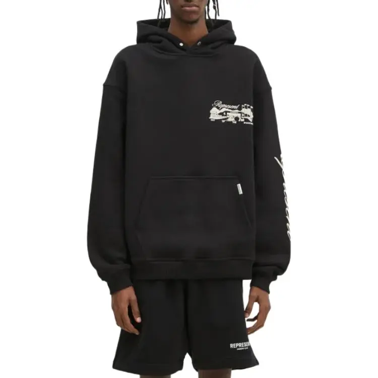 REPRESENT Raceway Cotton Hoodie-3