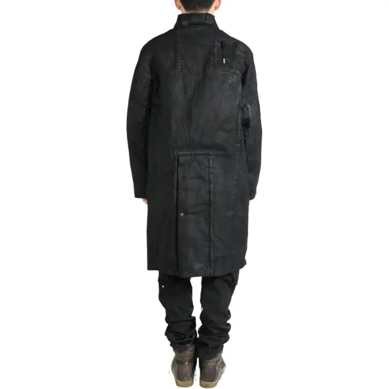 BORIS BIDJAN SABERI Washed Denim Coat-1