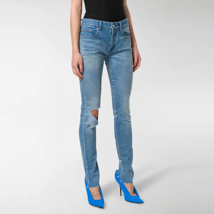 Balenciaga Jeans Women's Blue-4