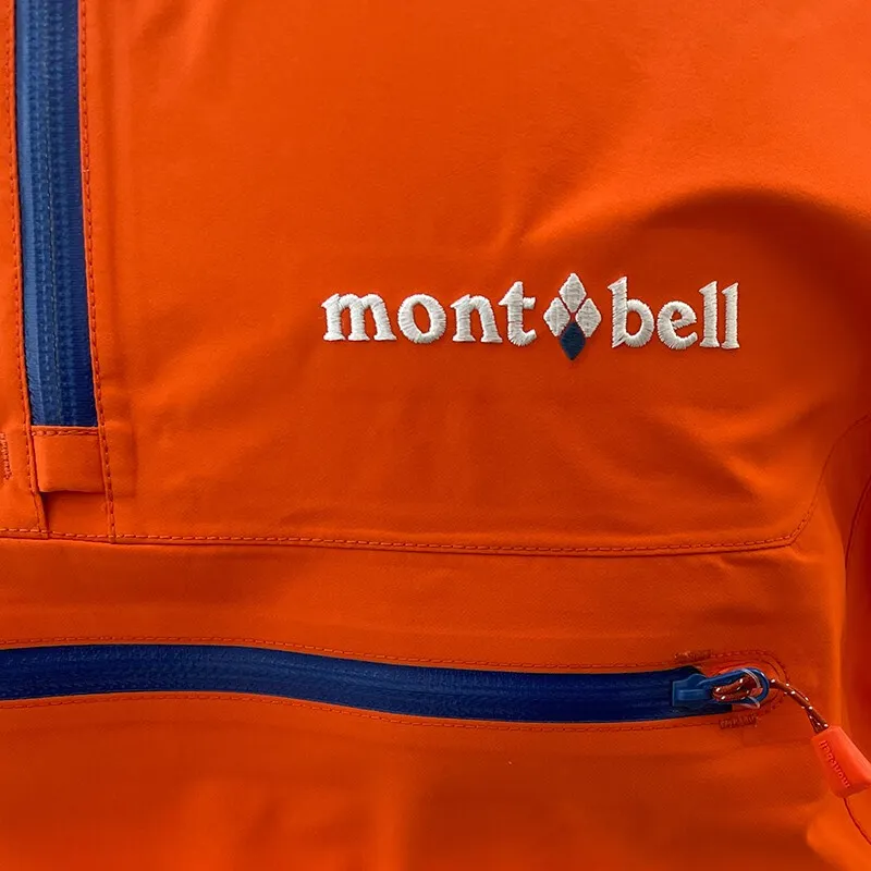MONTBELL Windbreaker Jacket Men's Orange-4