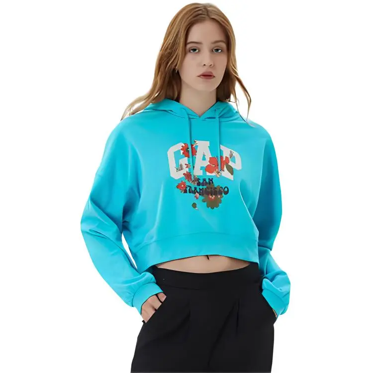 GAP Sweatshirt Women's Sky Blue-1