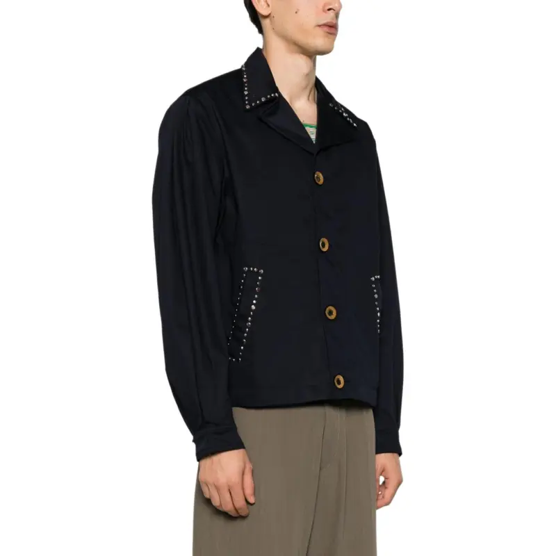 Wales Bonner Delaney Button Fastened Jacket-5