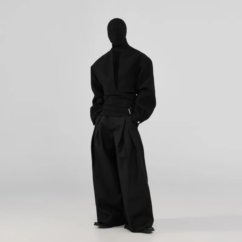 FRKM Jackets Coats Unisex Black-2