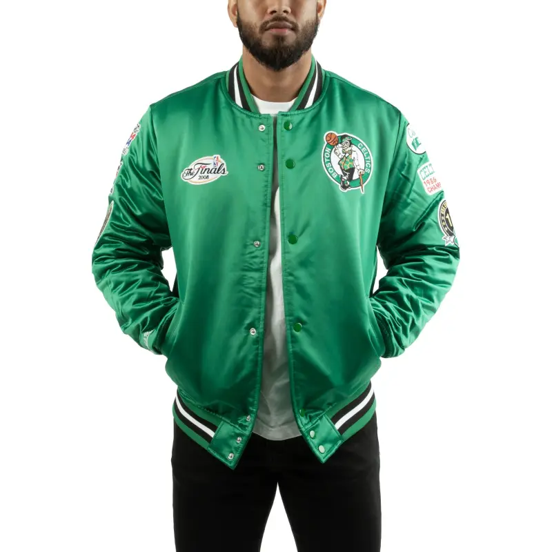 Mitchell Ness Baseball Jerseys Unisex Green-2