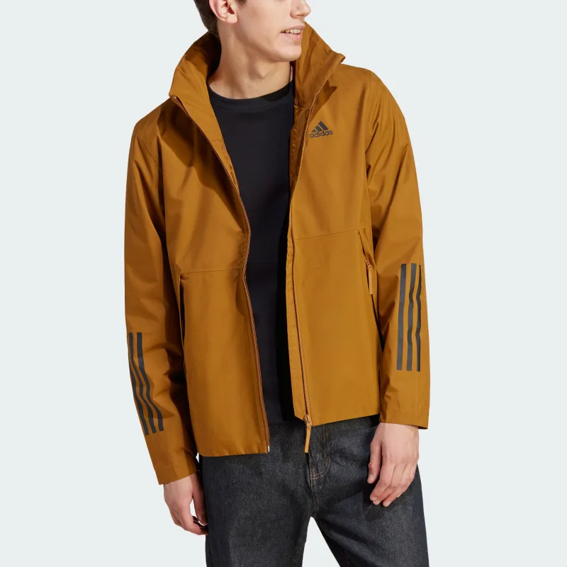Adidas 3 Stripes Jackets Men Bronze Strata-4