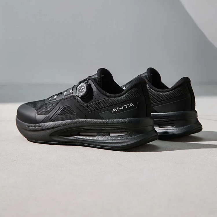 Anta Divine Pro Anti Slip Wear Resistant Low Top Training Shoes Men's Black-2