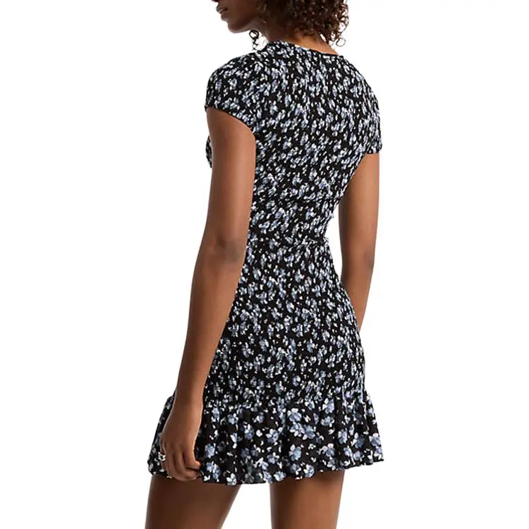 MICHAEL KORS Floral Print Georgette Dress-1