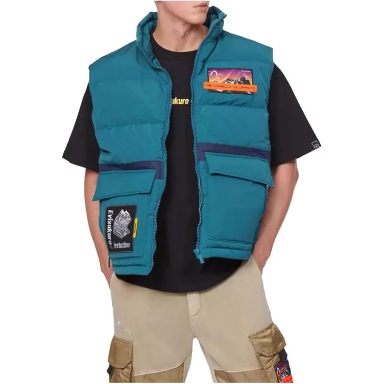 EVISU Vests Men Green-4