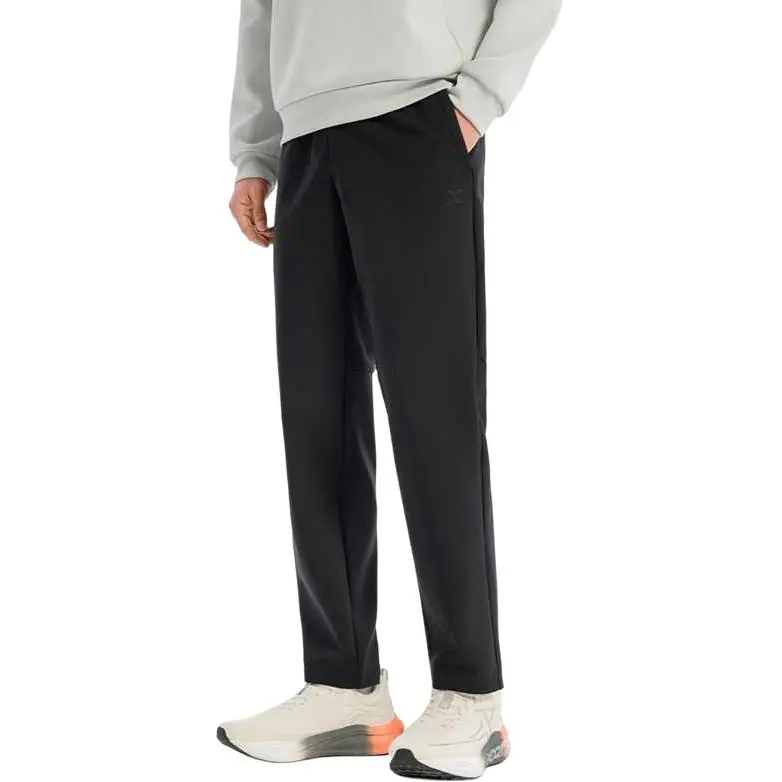 XTEP Variety Training Collection Casual Pants Men's Jet Black-2