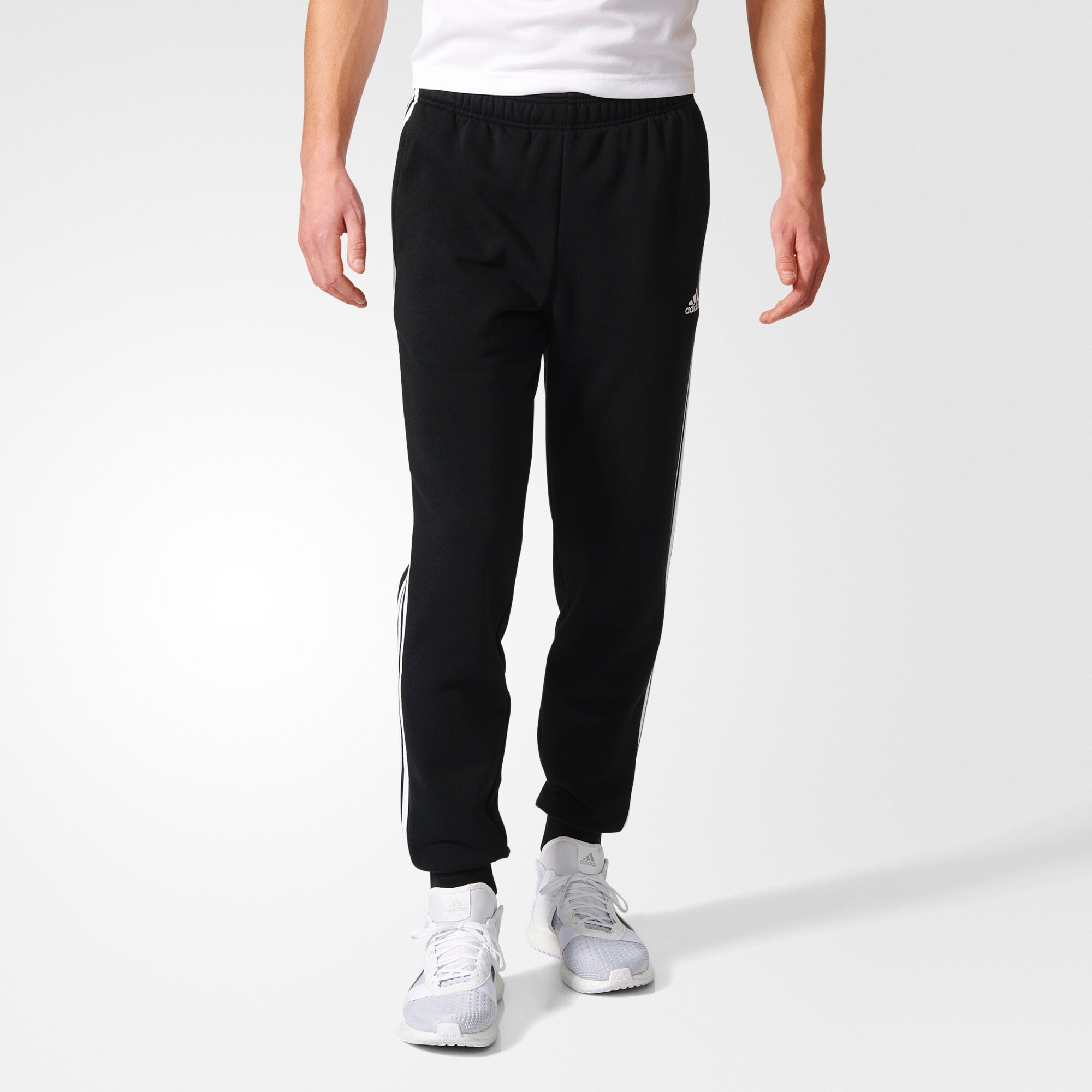 Adidas Knitted Sweatpants Men Black XL - POIZON