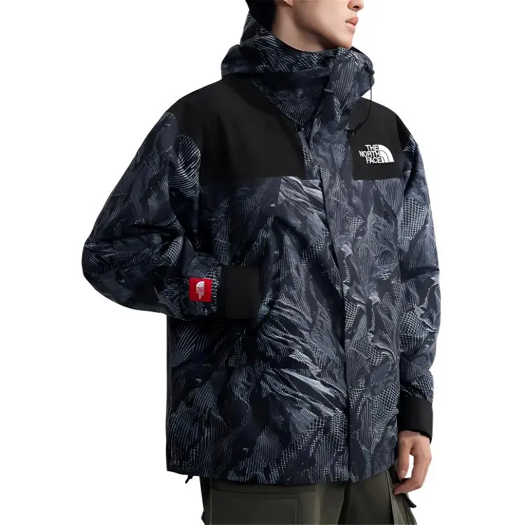 THE NORTH FACE Logo Printed Hooded Jacket-5