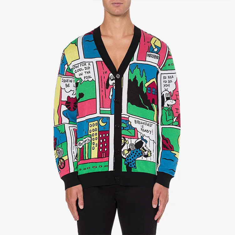 MOSCHINO Knitwear Men Multicolor-1