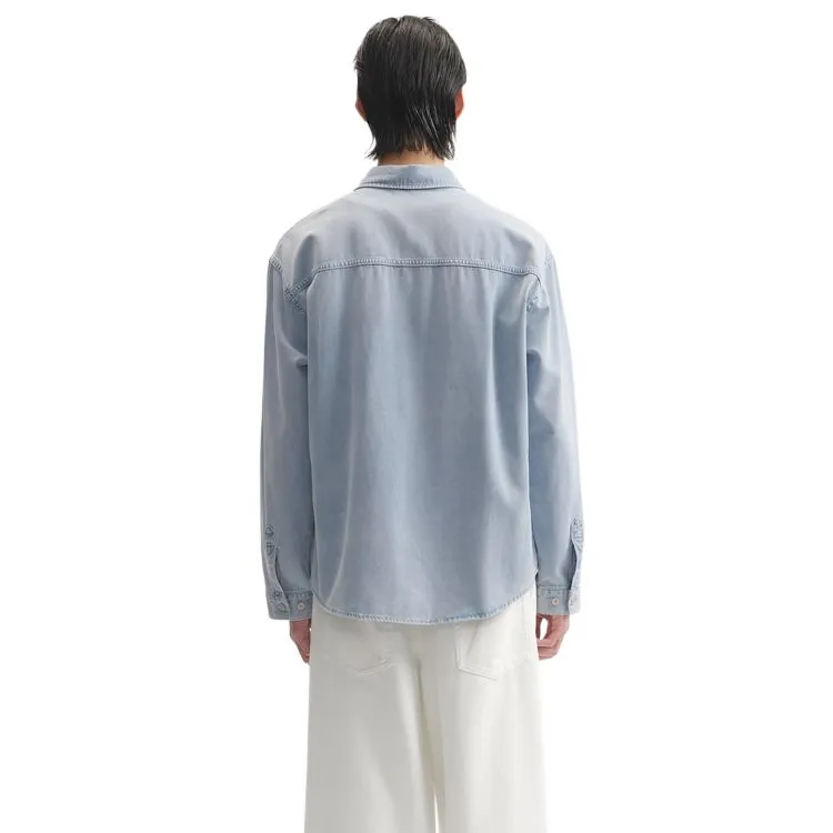 Nice Rice Shirt Unisex Moon Blue-5