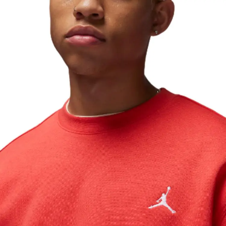 Jordan Brooklyn Fleece Sweatshirt Men's Watermelon Red-3